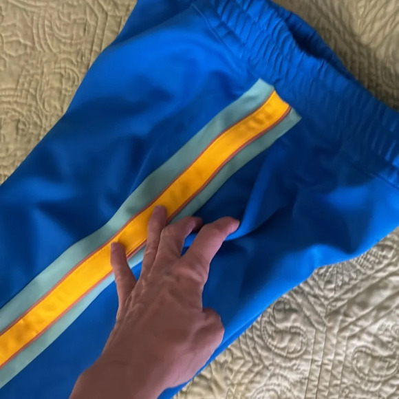 Free People She’s a Rainbow track pants ALTERED size small - Picture 13 of 15